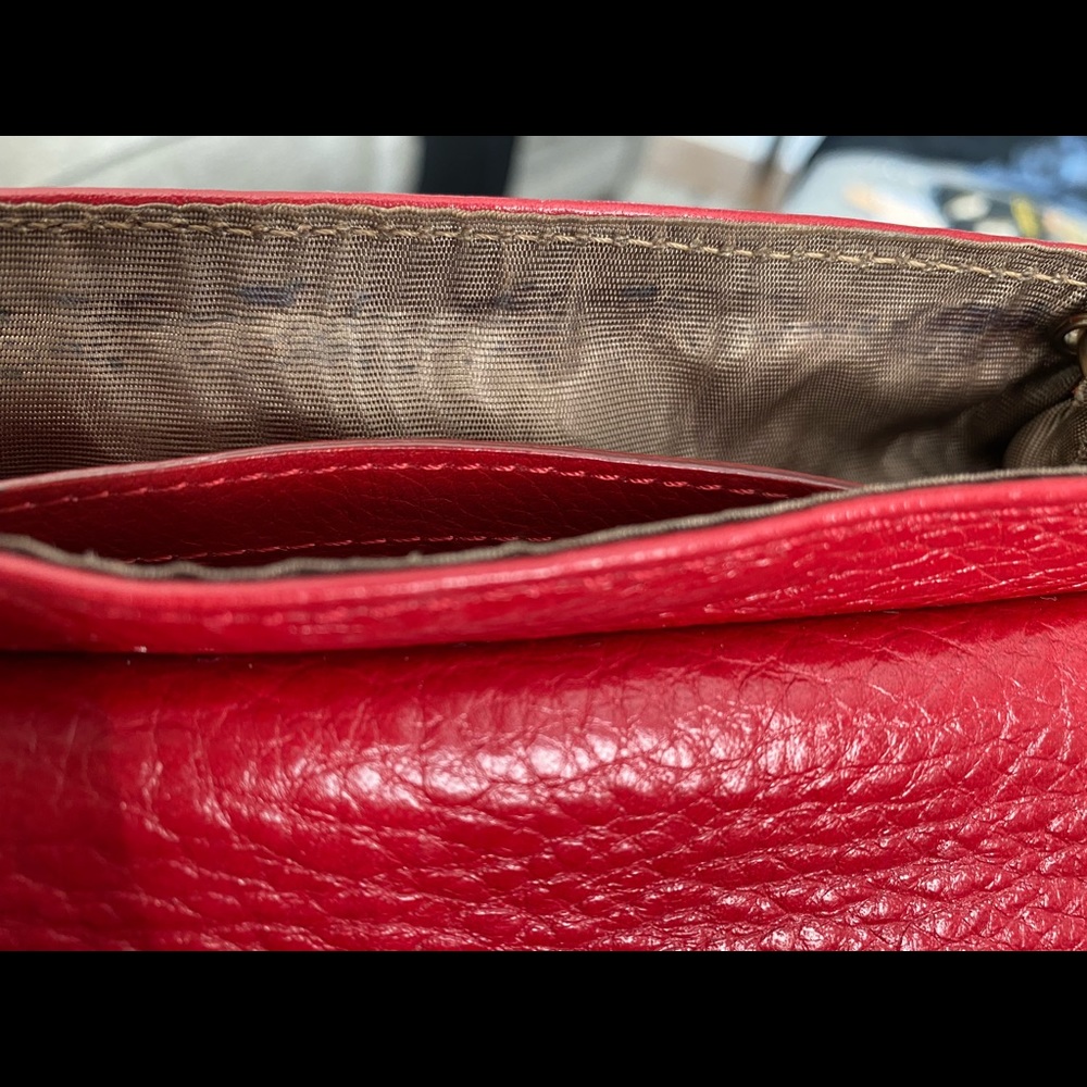Chloe Red Crossbody Bag - Picture 11 of 11